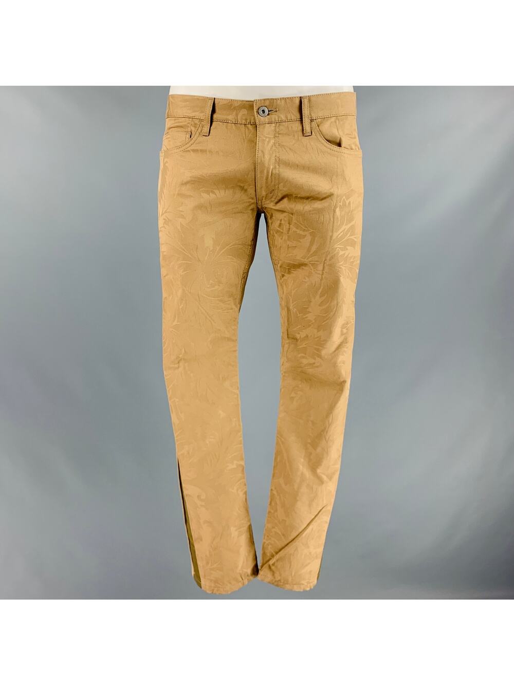 JUNYA WATANABE Size L Beige Damask Cotton Casual Pants